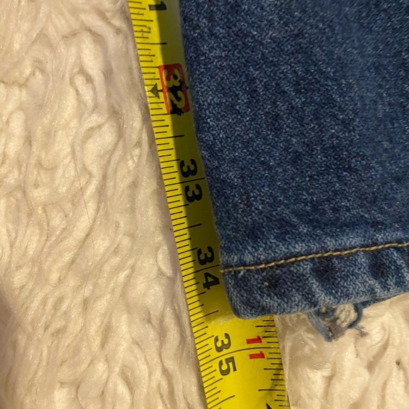 Vtg Wrangler Twenty X Tulsa Jeans Womens Size 9 10 32x35 slot hem 0323 - Picture 9 of 10